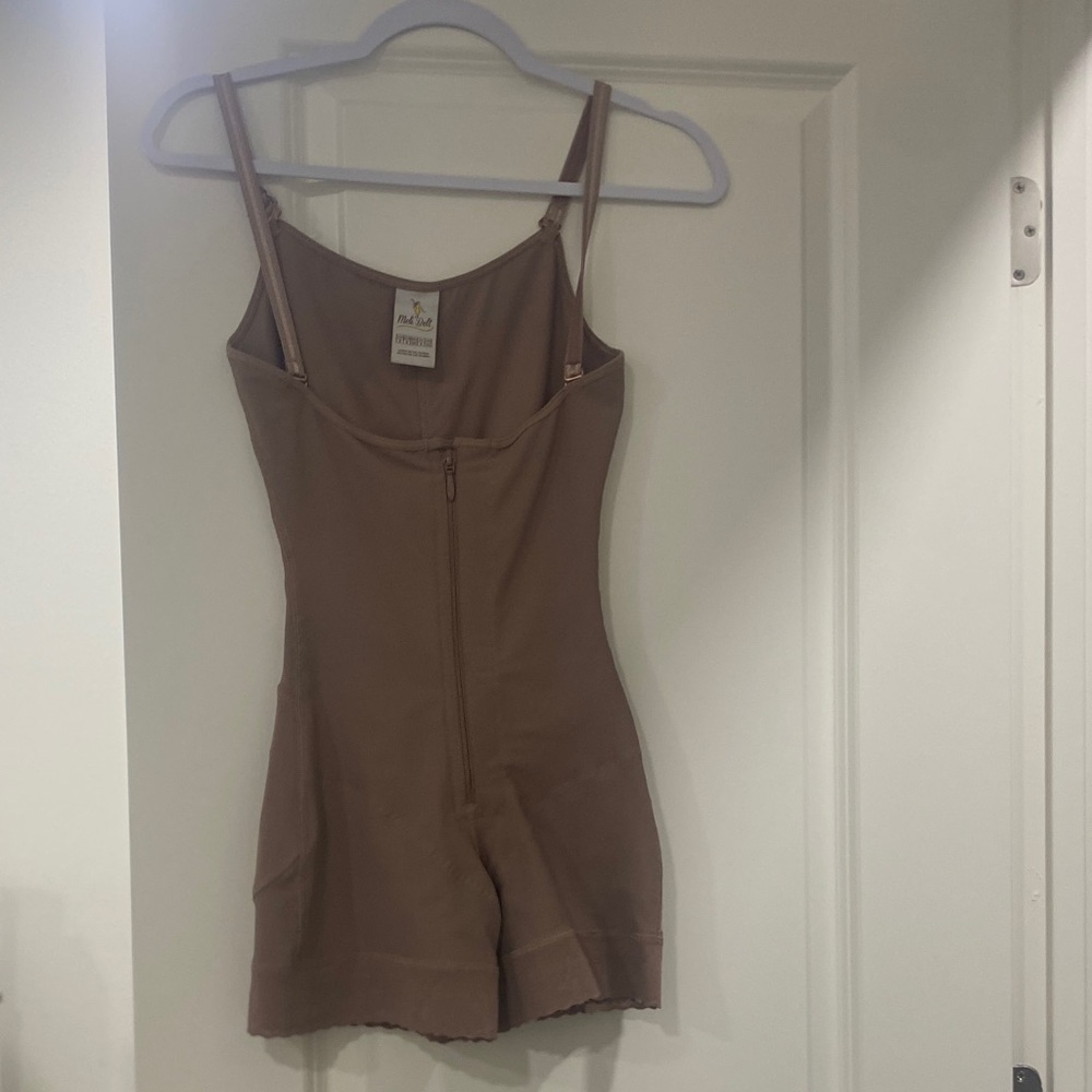 Mocha Shapewear Bodysuit with Adjustable Straps
